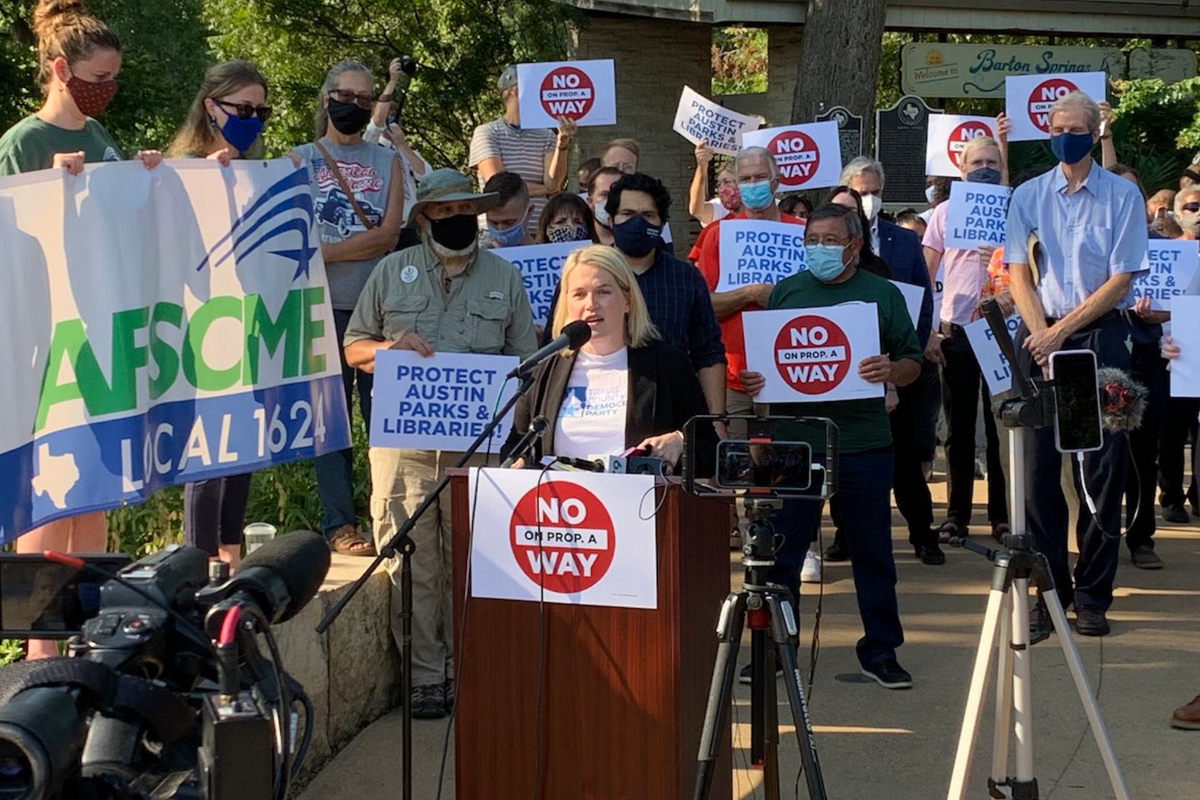 The money and the muscle behind No Way on Prop A