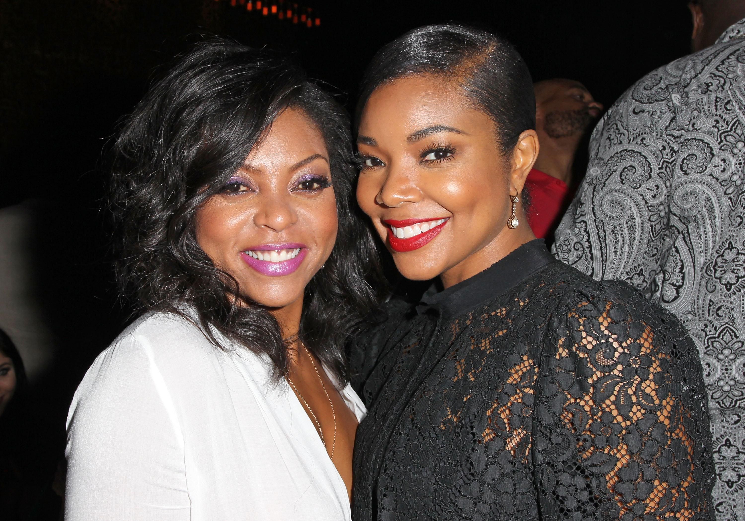 Taraji P Henson Gabrielle Union Share Why They Don T Compete In Their Friendship Xonecole Women S Interest Love Wellness Beauty