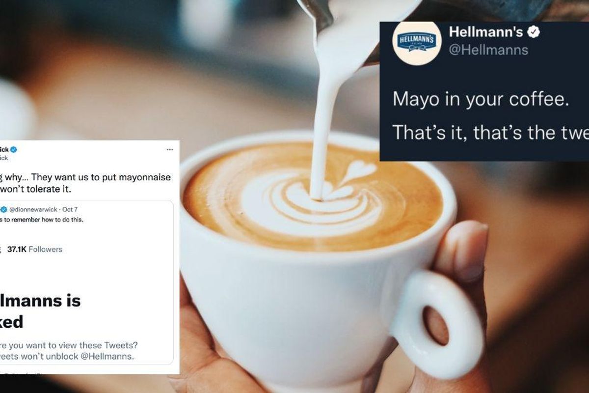 Would you put mayo in coffee? The very idea is sparking a hilarious debate on the internet