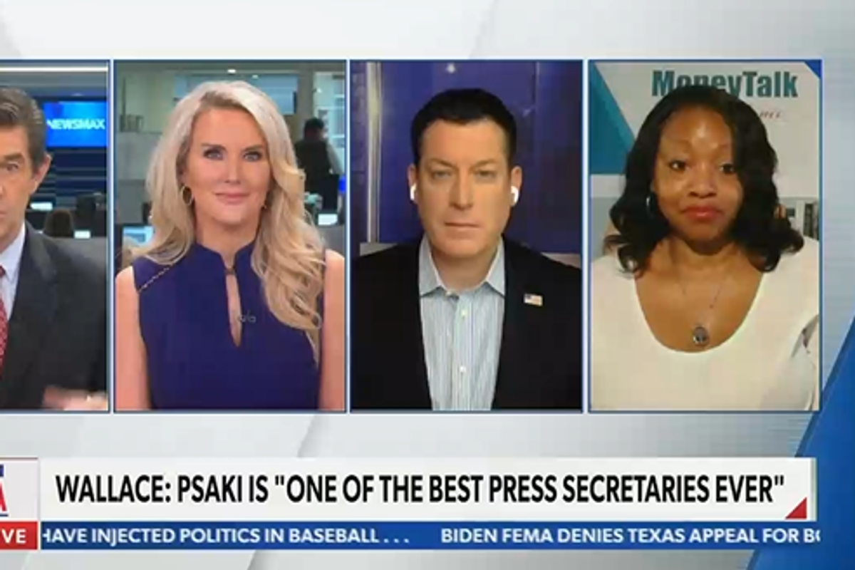 Newsmax Bullying Fox For Being Lib Who Loves Climate Change