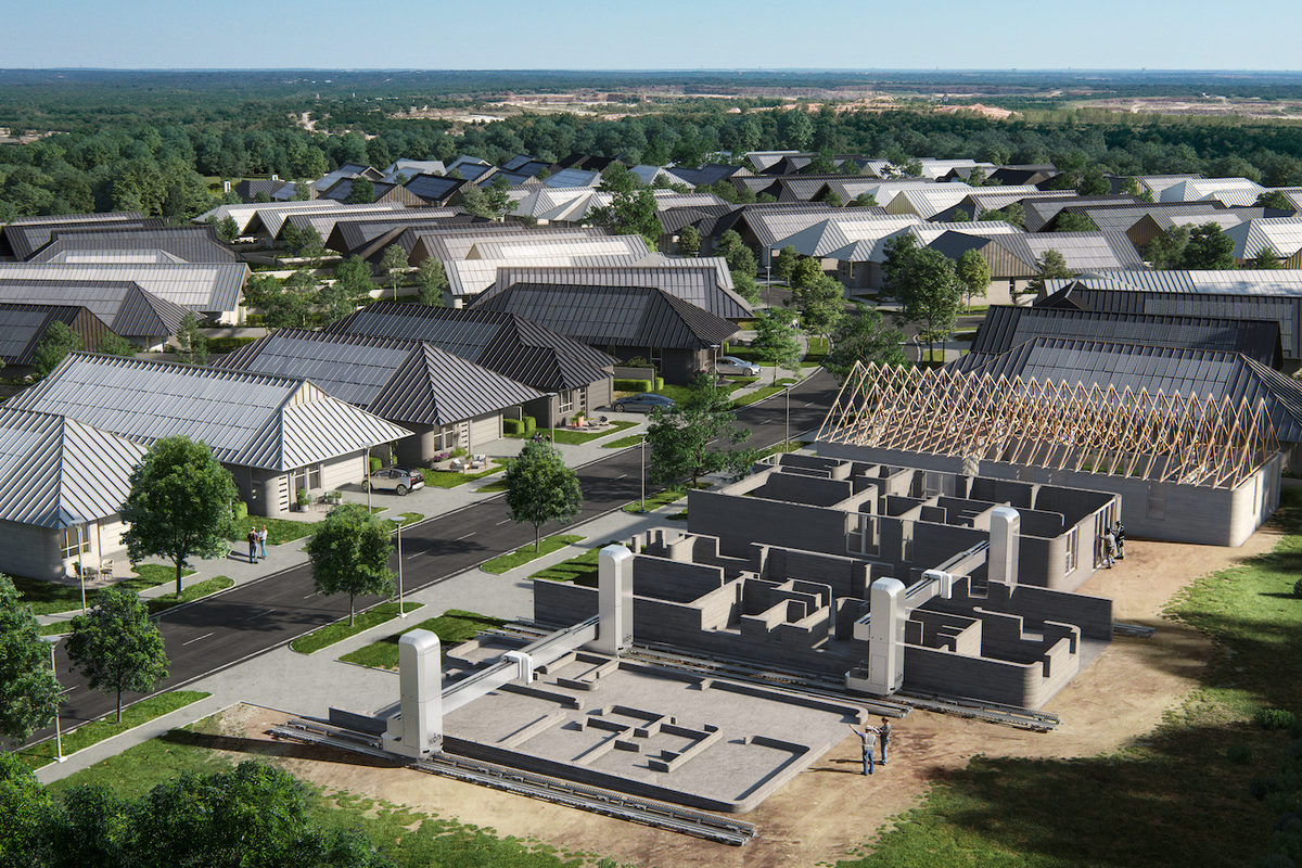 Austin-based ICON building world's largest 3D home community nearby
