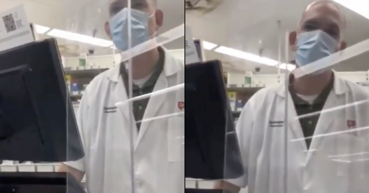 Guy Tries And Awkwardly Fails To School Pharmacist Who Refuses To Fill His Ivermectin Prescription