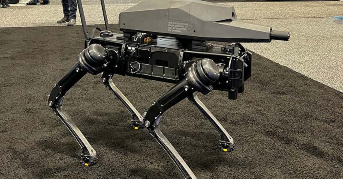 Robot Dogs Now Have Sniper Rifles For Heads—And This Certainly Can't End Well