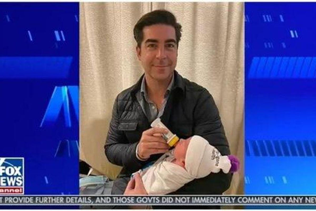 Jesse Watters Was Against Paternity Leave Before He Was For It But Then Pete Buttigieg Took It And Now ...