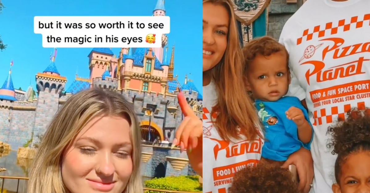 Baby Looks Like He's Having The Worst Time At Disneyland In Every Single Family Photo And Video