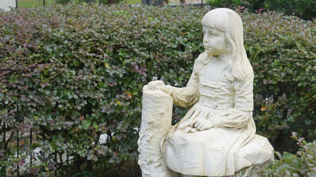This little girl's grave is one of the most visited in Savannah's Bonaventure Cemetery