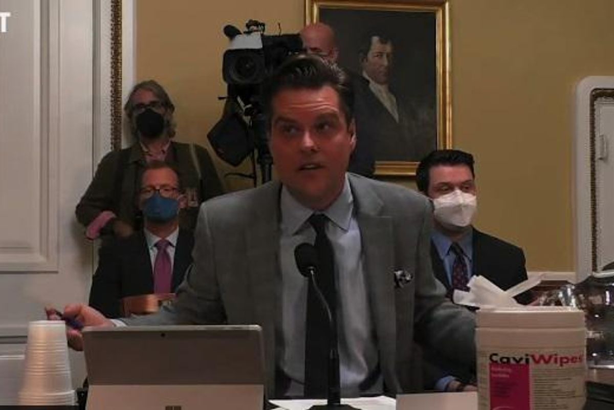 Let's Watch Jamie Raskin Dick-Kick Matt Gaetz, We've All Earned It