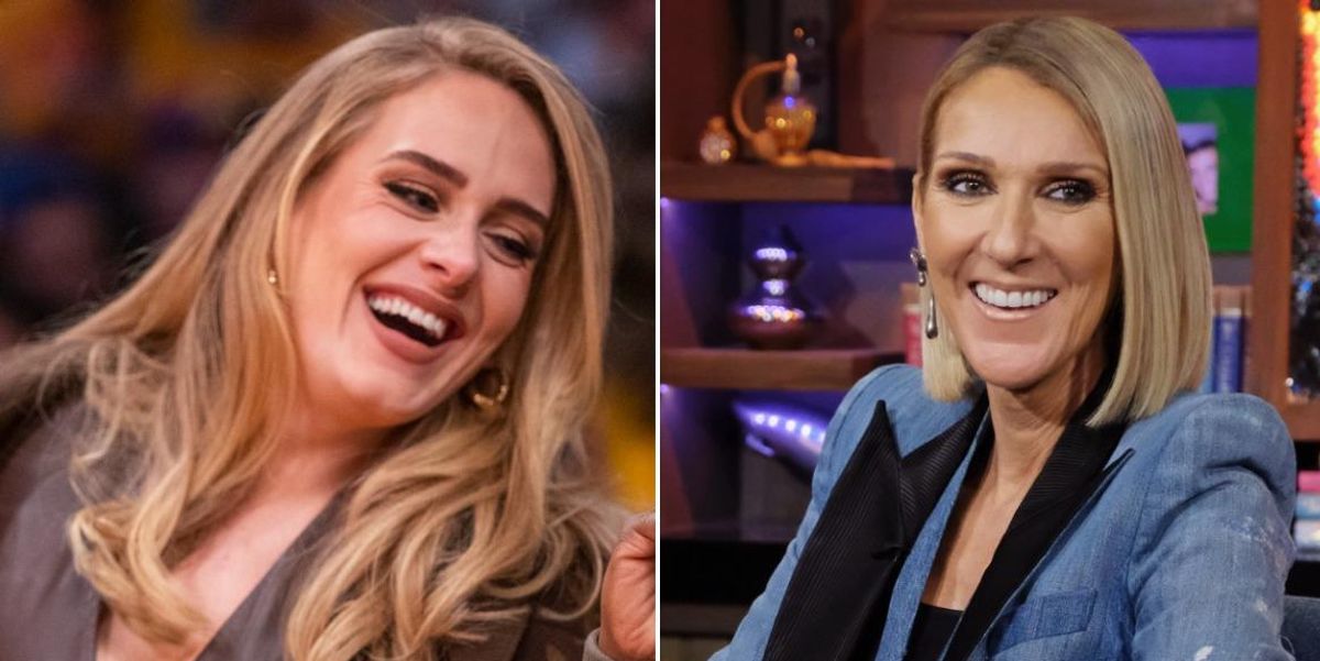 Adele's Prized Possession Is a Framed Piece of Céline Dion's Gum