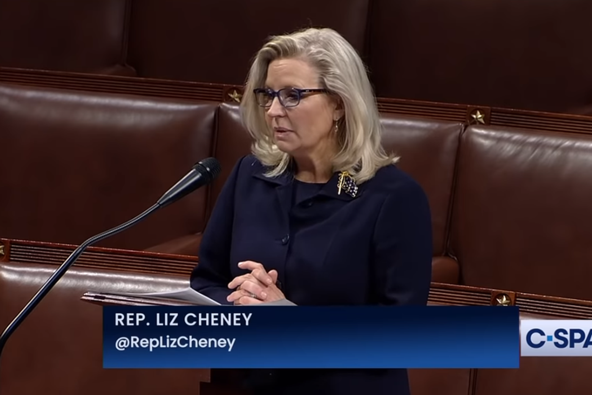 Liz Cheney Reads GOP Rep. Jim Banks For Filth Over His 'Ranking Member' Cosplay