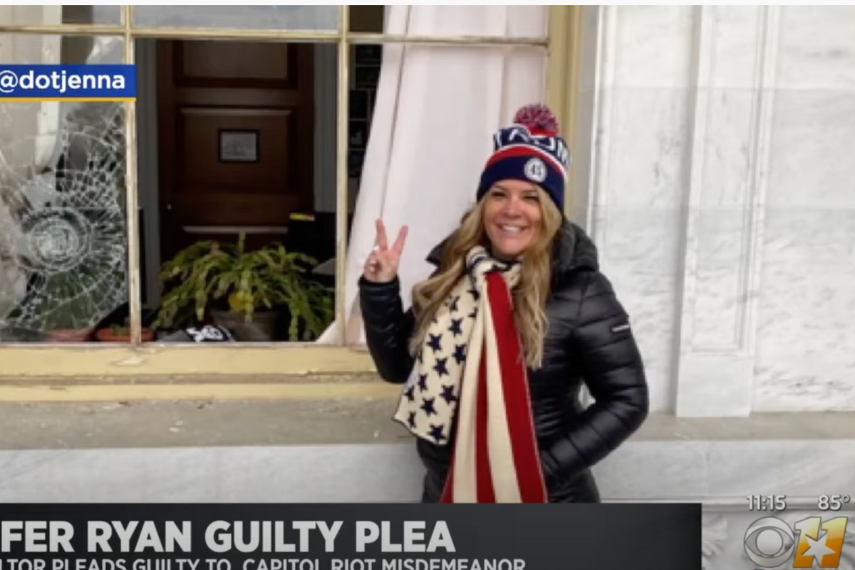 White Lady Insurrectionist Who Thought She Was Too Blonde, White For Jail Maybe Not Totally Correct