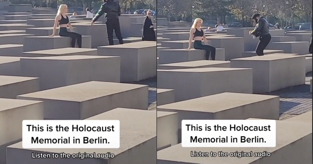 Influencer Sparks Outrage After She's Caught Posing For Photos On Holocaust Memorial In Berlin