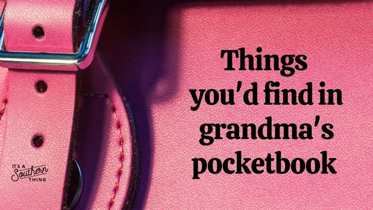 Memories of grandma's pocketbook