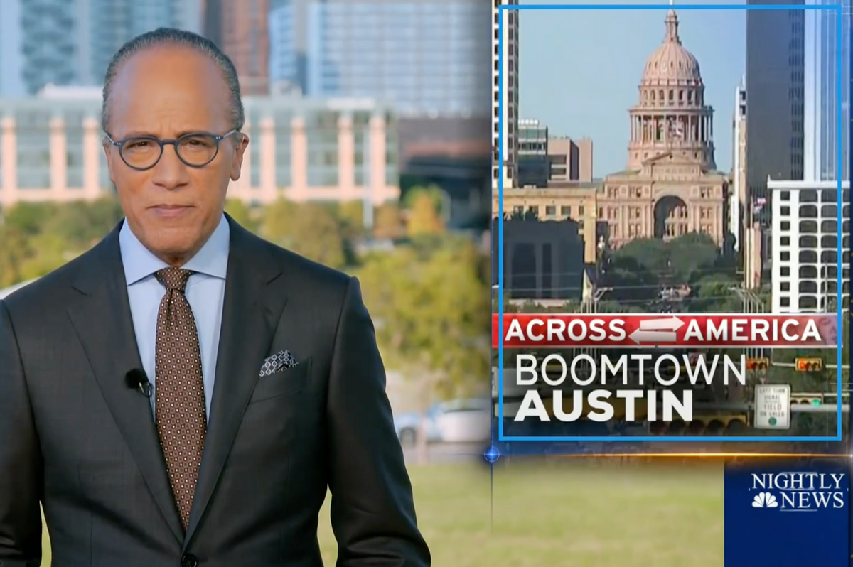 Lester Holt's 'Across America' shows the best and worst of life in Austin