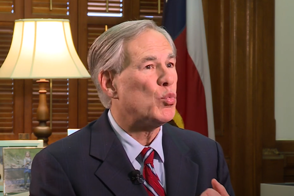 Greg Abbott Is In Texas's School Libraries, Stealing All The Porns