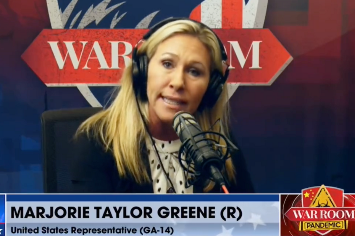 Marjorie Taylor Greene Reveals She’s Unvaccinated, Maskless, Ready To Spread COVID-19
