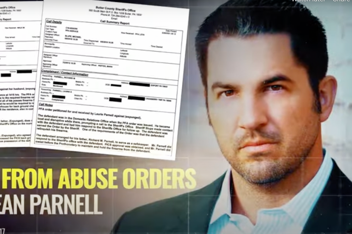 PA Senate Candidate Sean Parnell Isn't Letting Horrific Domestic Violence Allegations Deter Him