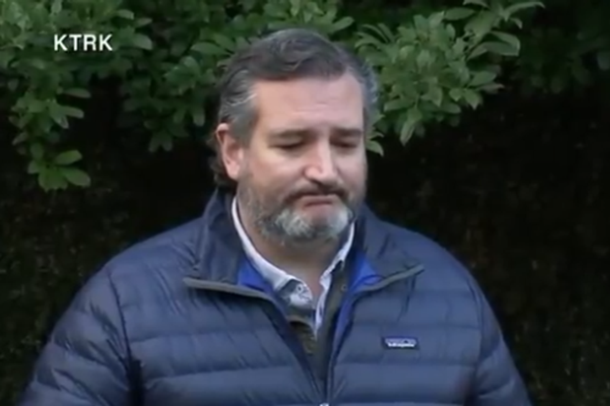 Ted Cruz Grunting About Nude Beaches For Some Reason