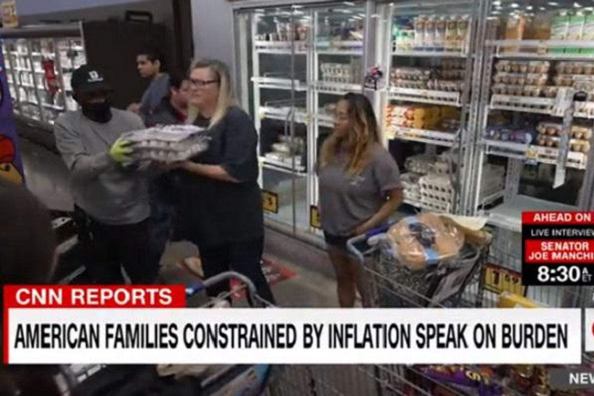 CNN Explains How Joe Biden's Inflation Hurts Typical American Family With Nine Kids