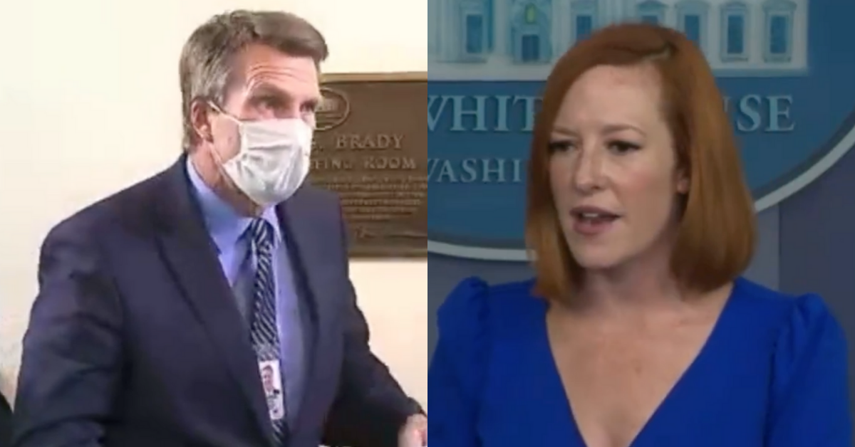 Jen Psaki Smacks Down Christian Reporter After He Compares Abortion To 'Hiring A Hitman'