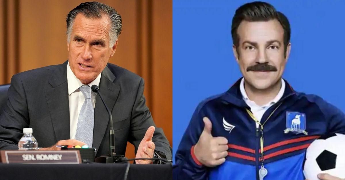 Mitt Romney Dressed Up As Ted Lasso For Halloween And Twitter Wishes They Could Unsee It