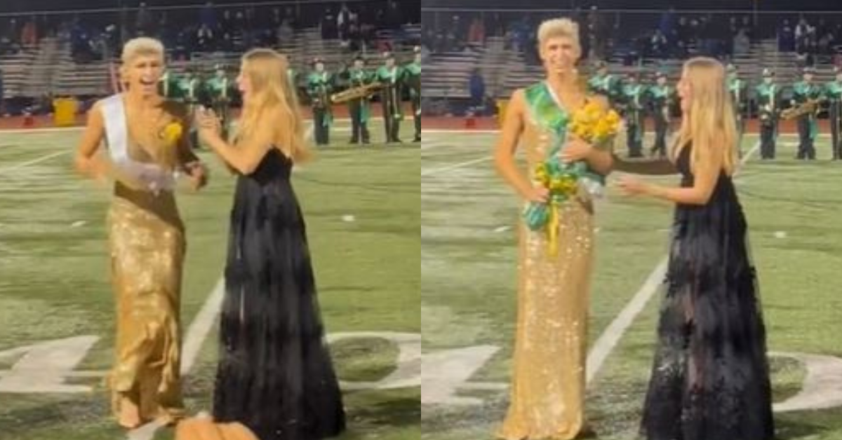 The Crowd Goes Wild As Male Missouri Teen Is Crowned Homecoming Queen In School First