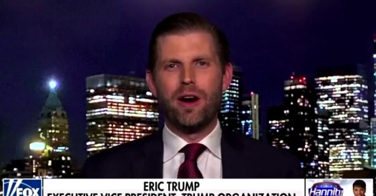 Eric Trump Gets Brutal Reminder Of His Past After Rant About Christmas Presents Being Stuck On Ships