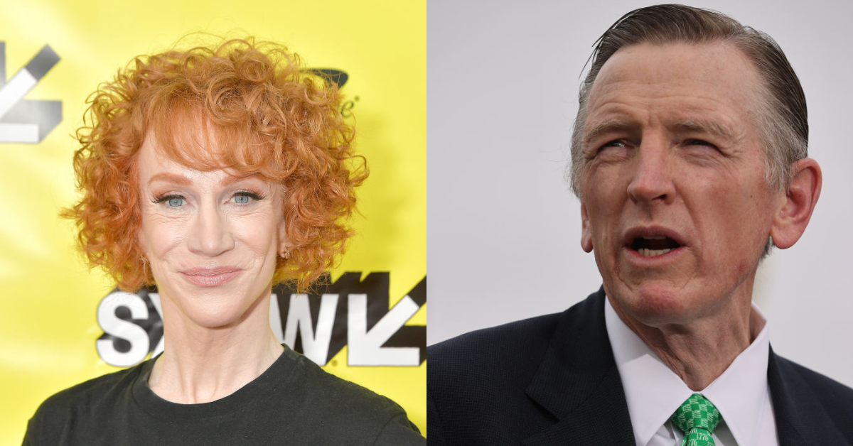 Kathy Griffin Calls Out Hypocrisy Of GOP Rep. Not Being Investigated For Assassination Threat