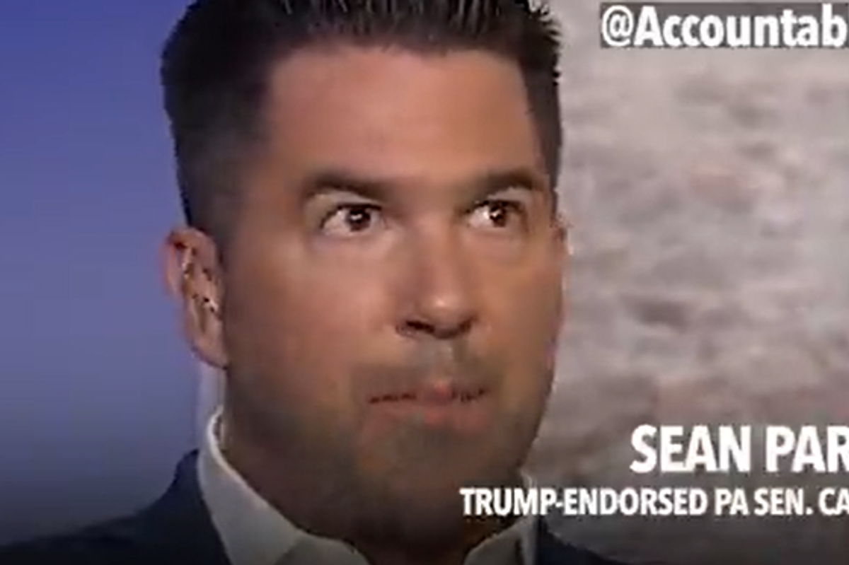 Trumpy Senate Candidate Sean Parnell Seems ... Like Someone Trump Would Endorse All Right!