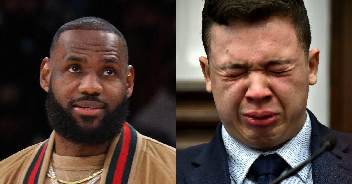 LeBron James Epically Rips Kyle Rittenhouse's Supposed Emotional Breakdown On The Stand