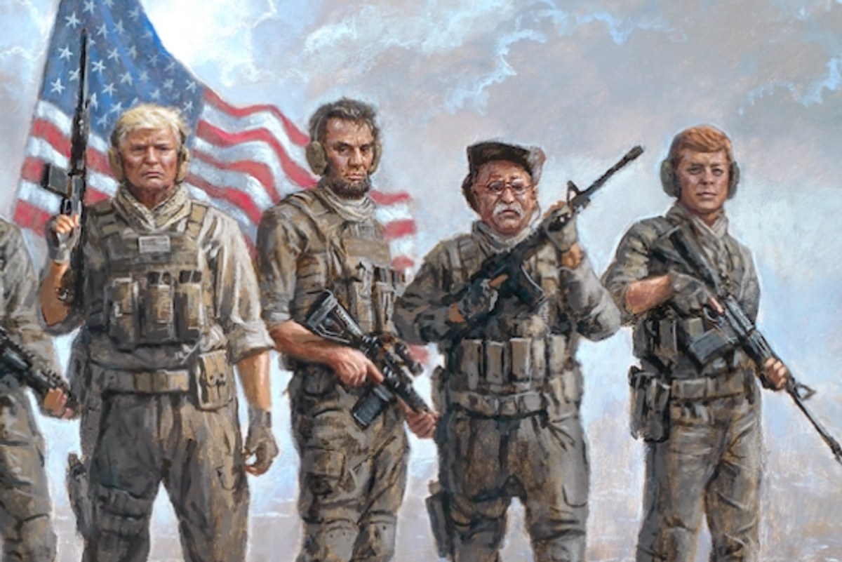 Jon McNaughton Paints His Sexiest Man Alive, Also His Six Sexiest Men Dead