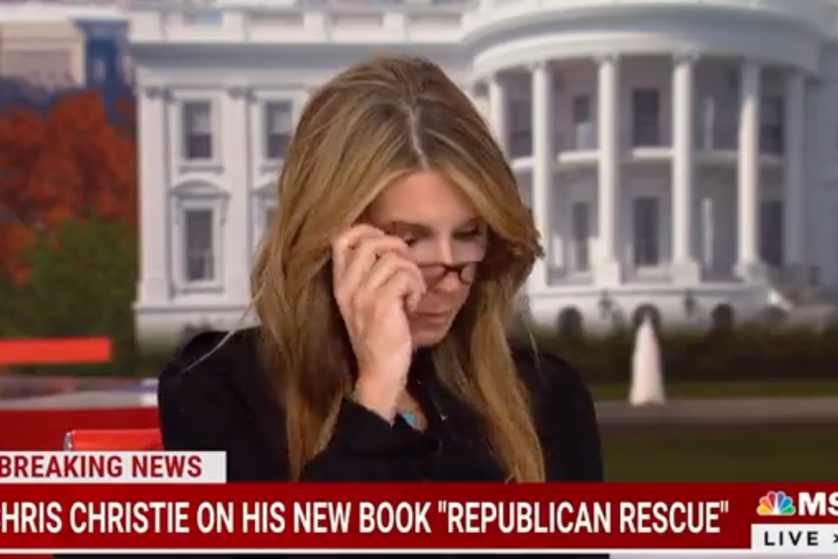 Nicolle Wallace Performs Live Autopsy On Pathetic Gasbag Chris Christie