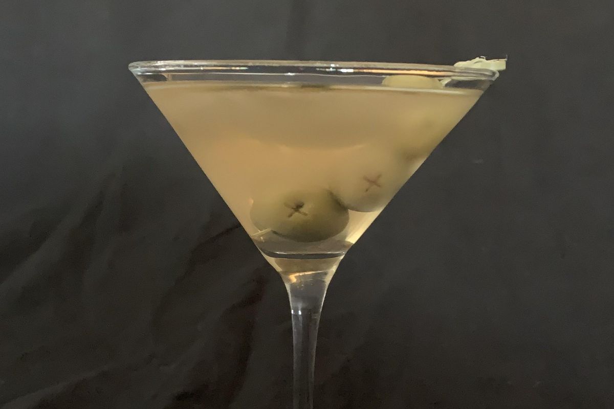 Welcome To Wonkette Happy Hour, With This Week's Cocktail, Hooper's Dirty Martini!