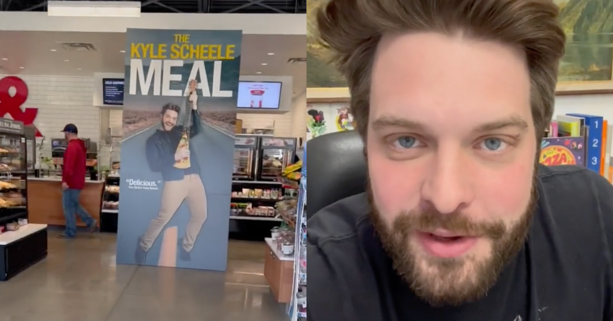 TikToker Pulls Off Extravagant Prank At Gas Station With A Life-Size Cardboard Cutout Of Himself