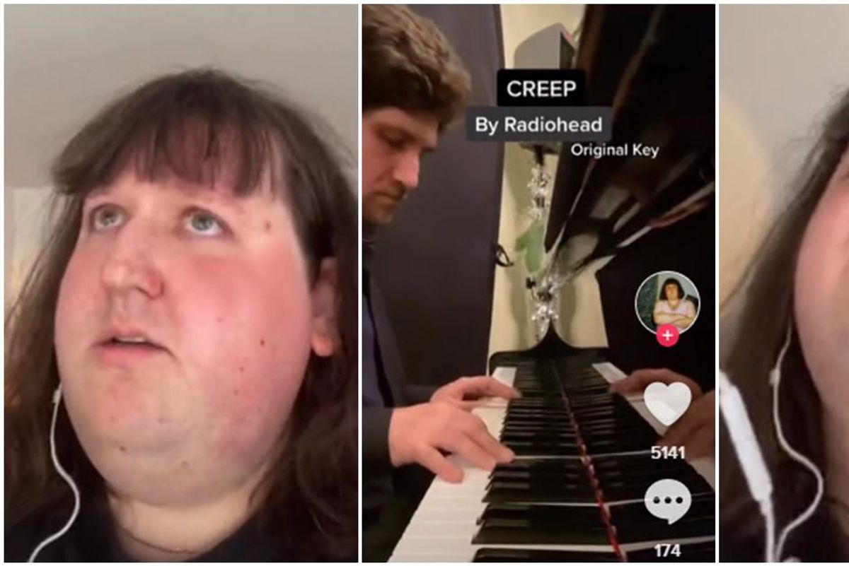 radiohead creep cover, all I