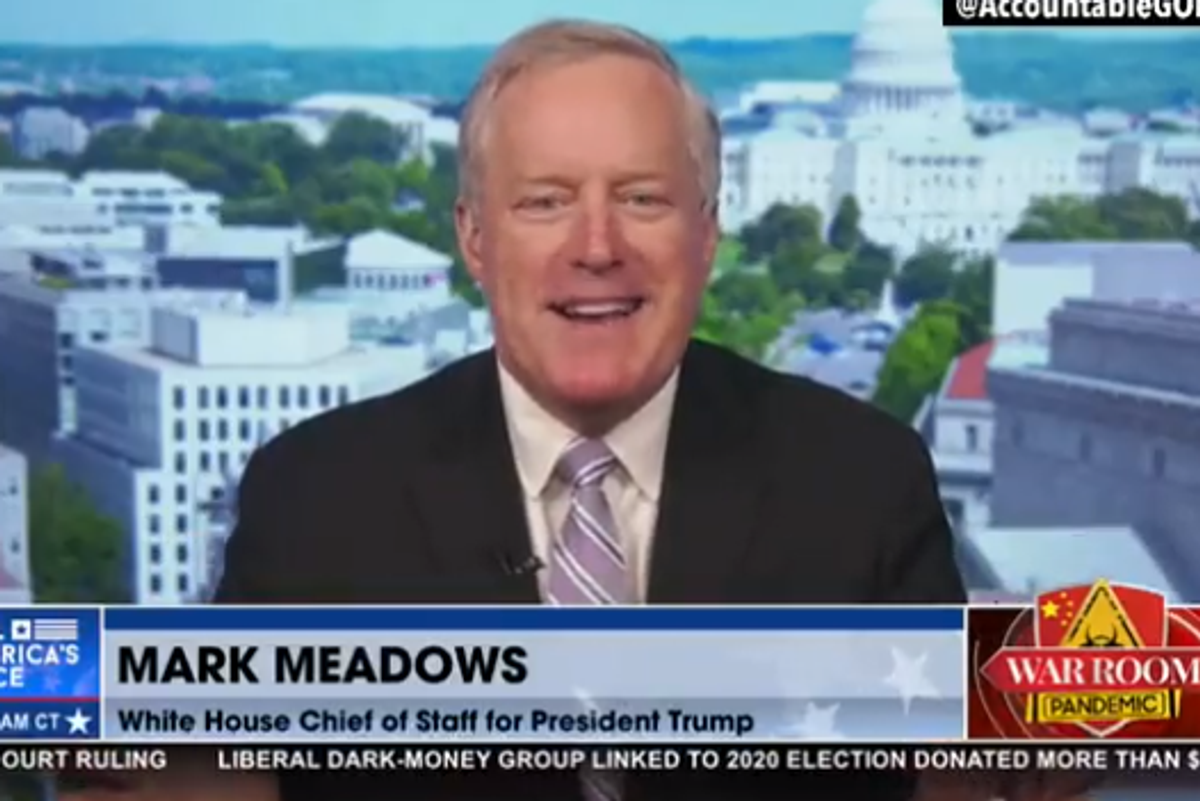 Mark Meadows Has Coolest Idea For Owning Libs And Also Screwing Kevin McCarthy Over Forever