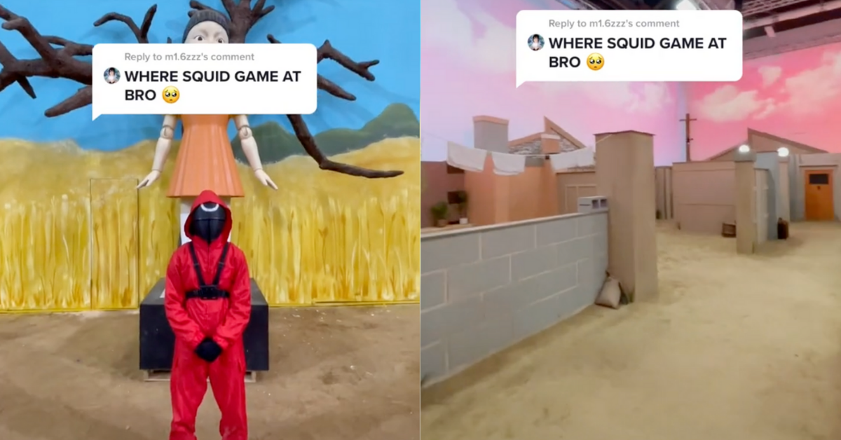 YouTuber Spends Millions Recreating Entire 'Squid Game' Set—And People Don't Know How To Feel