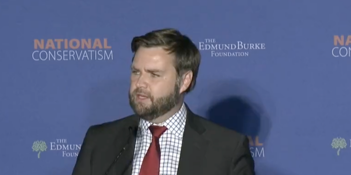 J d vance approvingly quotes nixon professors are the enemy