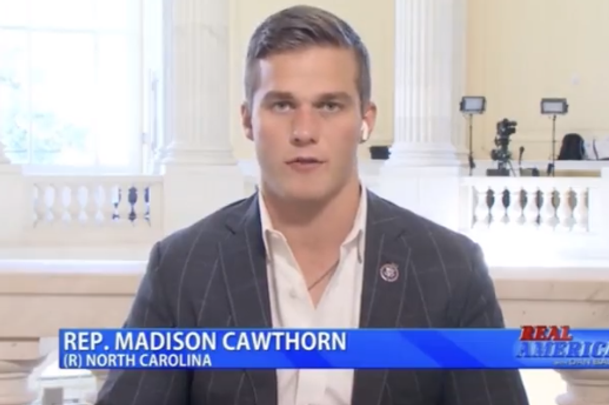 Congressman Whose Voice Sounds Like Ben Shapiro Threatening To Run Us All Over Now