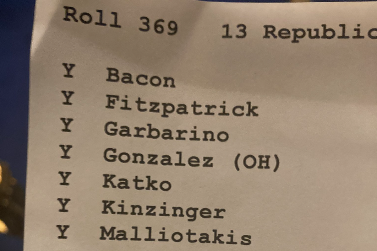 13 Republicans Voted For Infrastructure Bill. Now It's Their Time In The Barrel.
