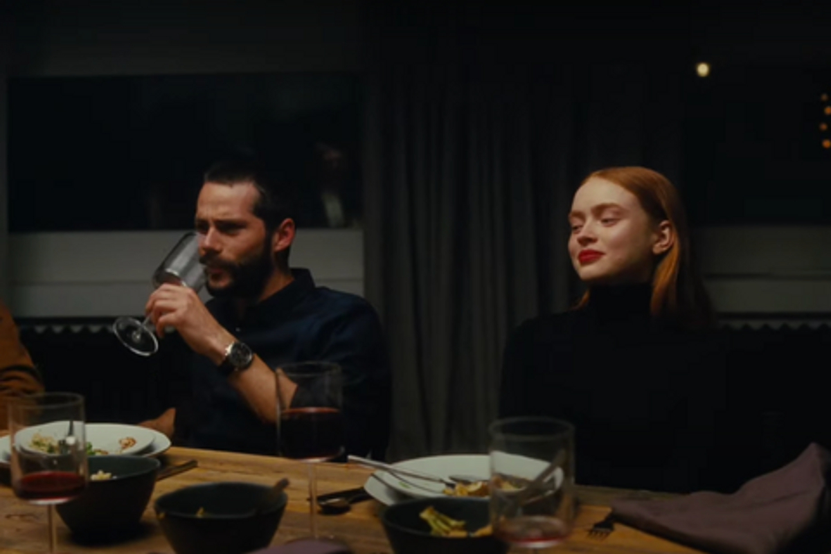 Sadie Sink and Dylan O'Brien in the All Too Well Video