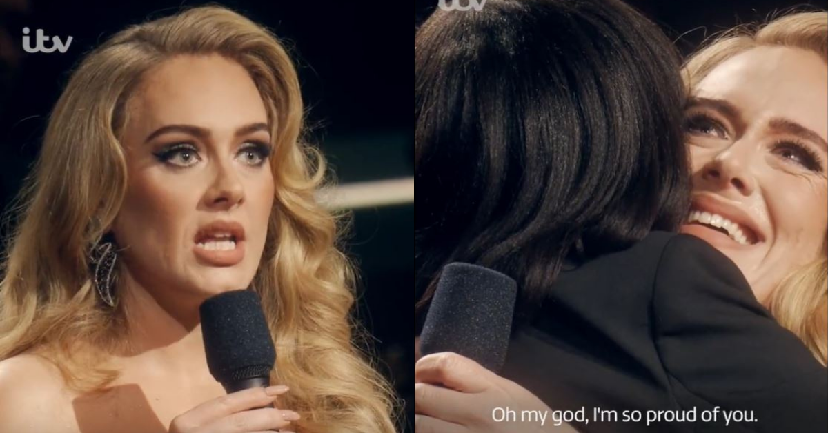 Adele Breaks Down In Tears After Teacher Who Inspired Her Is Surprise Guest At Her Concert