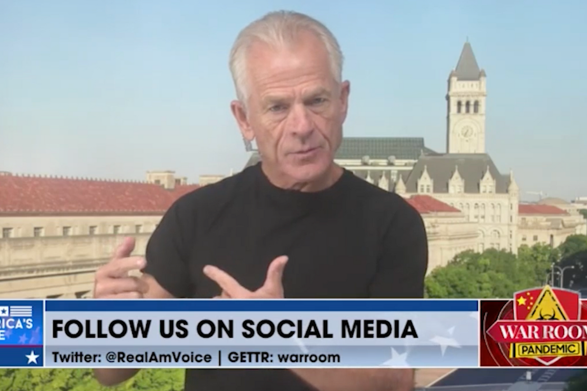 Trump Econ Crank Peter Navarro Says Covid Vax Fake News. Hydroxyhorsepaste Still Real Deal, Obviously
