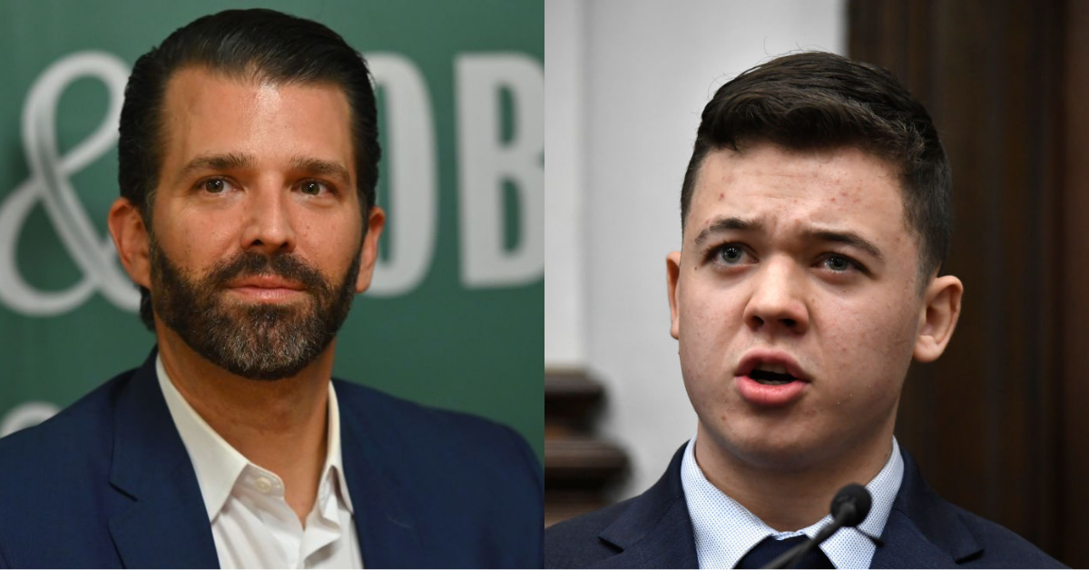 Don Jr. Sends Eyes Rolling All The Way Back With His Latest Meme Celebrating Kyle Rittenhouse