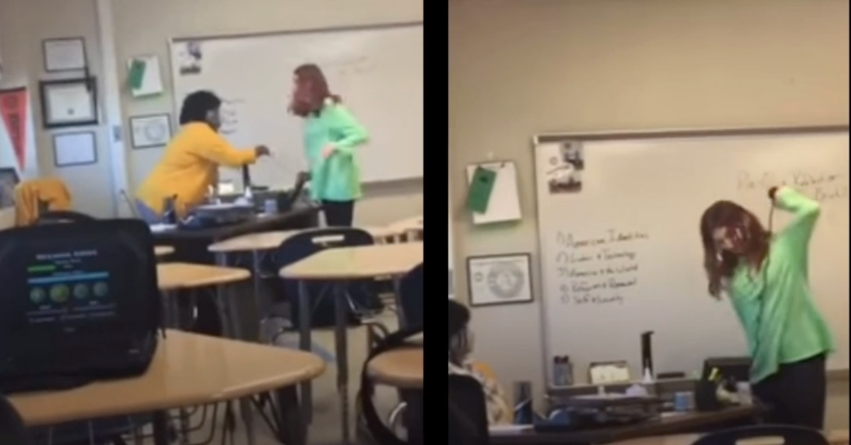 Video Of White Texas Teen Slapping And Throwing Phone At Black Substitute Teacher Sparks Investigation