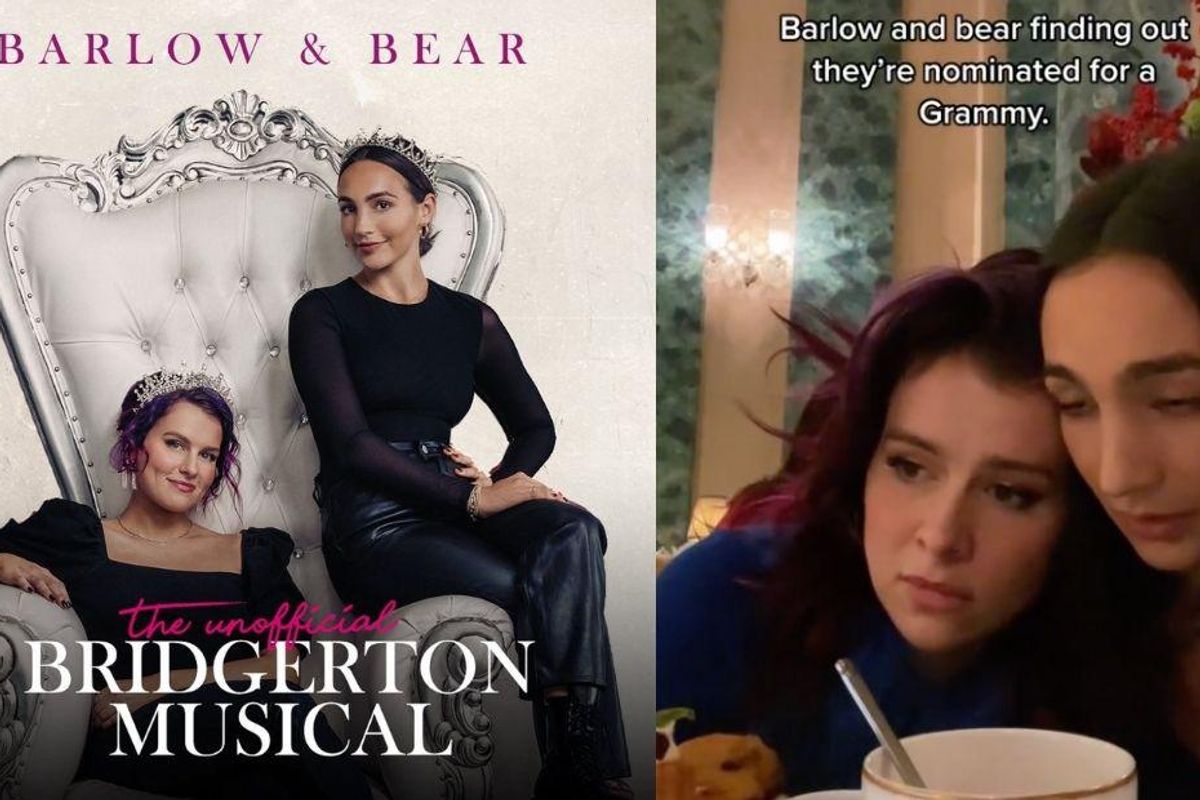 Barlow and Bear, bridgerton musical, grammys, bridgerton musical tiktok, tiktok musicals