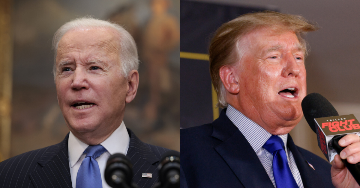 Biden Just Threw Some Major Shade At Trump After Being Asked About Trump's Positive COVID Test