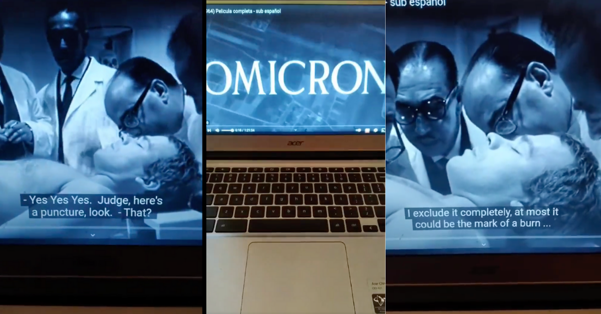 There's Apparently A Sci-Fi Movie From 1963 Called 'Omicron'—And Here Come The Conspiracies