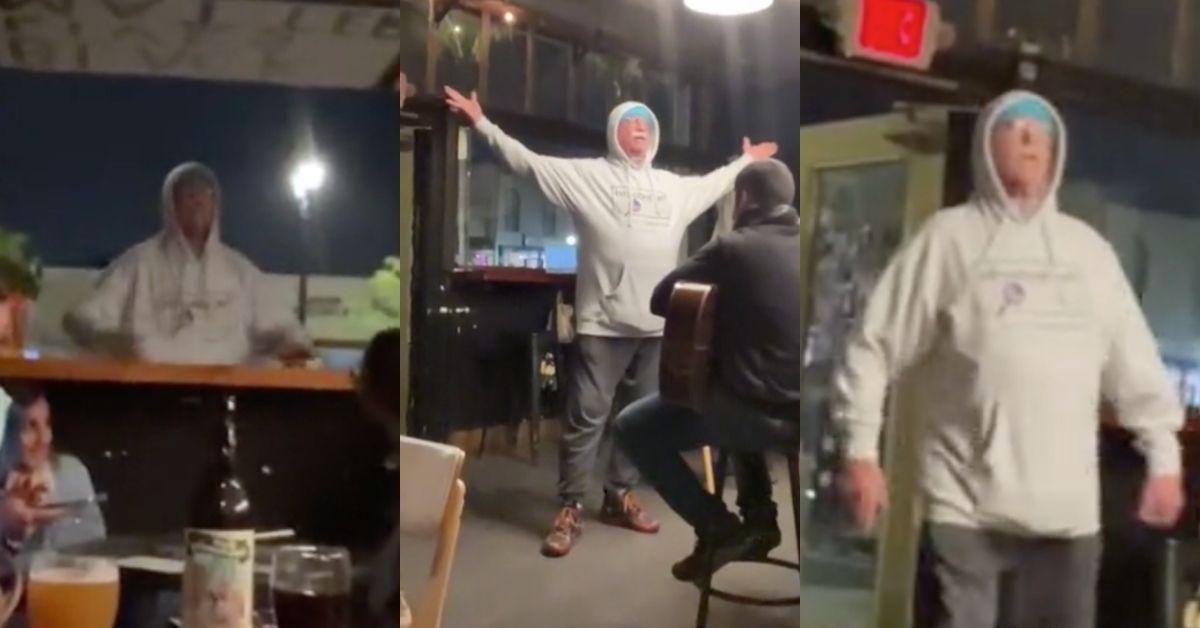White Guy Throws Epic Tantrum Over California Bar's Sign Supporting BLM: 'Kill Me, I'm White!'