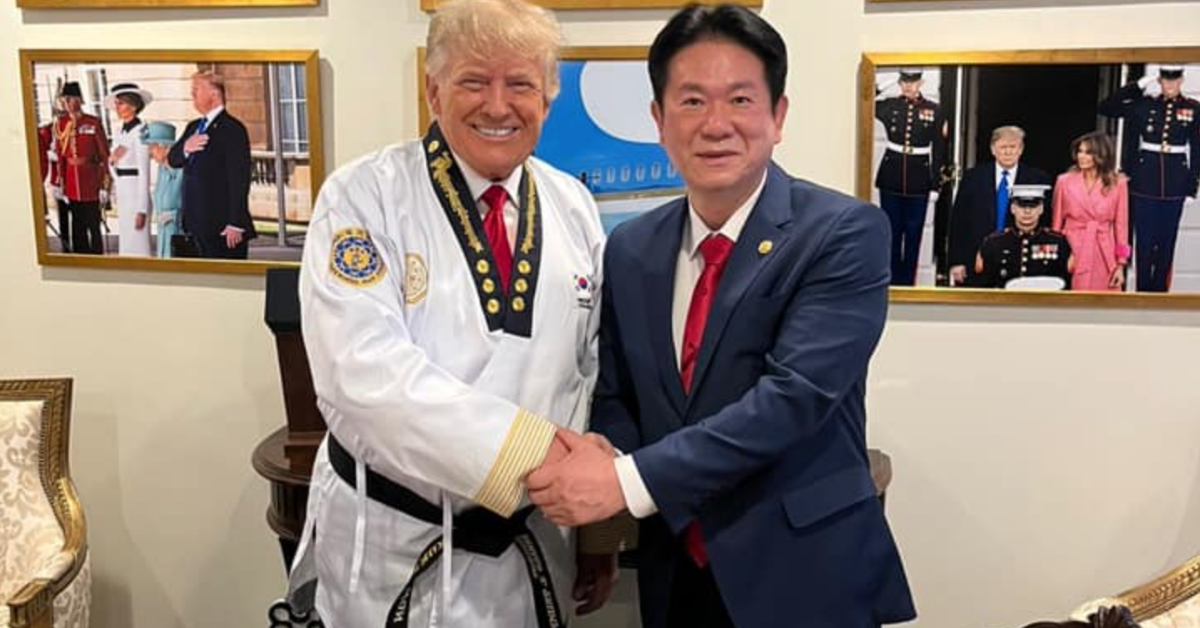 Trump Mocked After Being Absurdly Awarded 'Honorary' Ninth-Degree Black Belt In Taekwondo