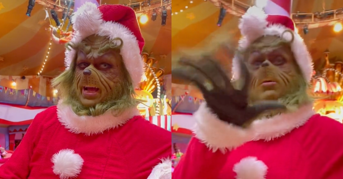 TikTok Is Hilariously Lusting After Theme Park Grinch After Shady Interaction Goes Viral